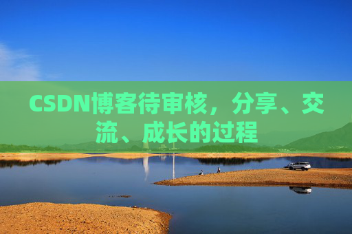 CSDN博客待审核，分享、交流、成长的过程